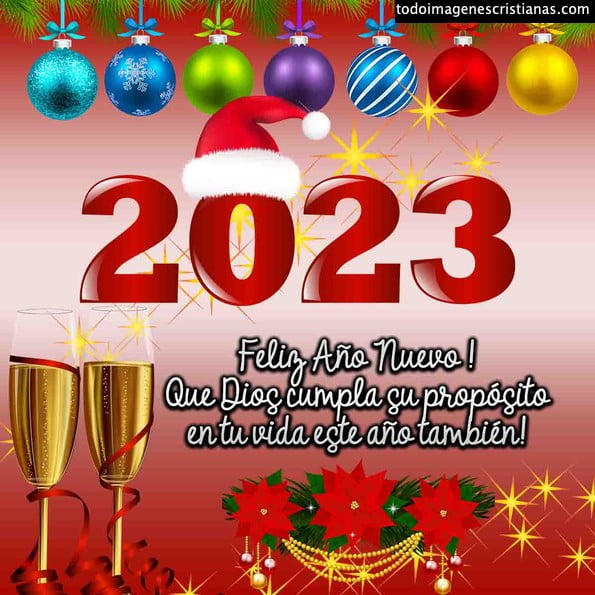 Imagenes cristianas de año nuevo 2023